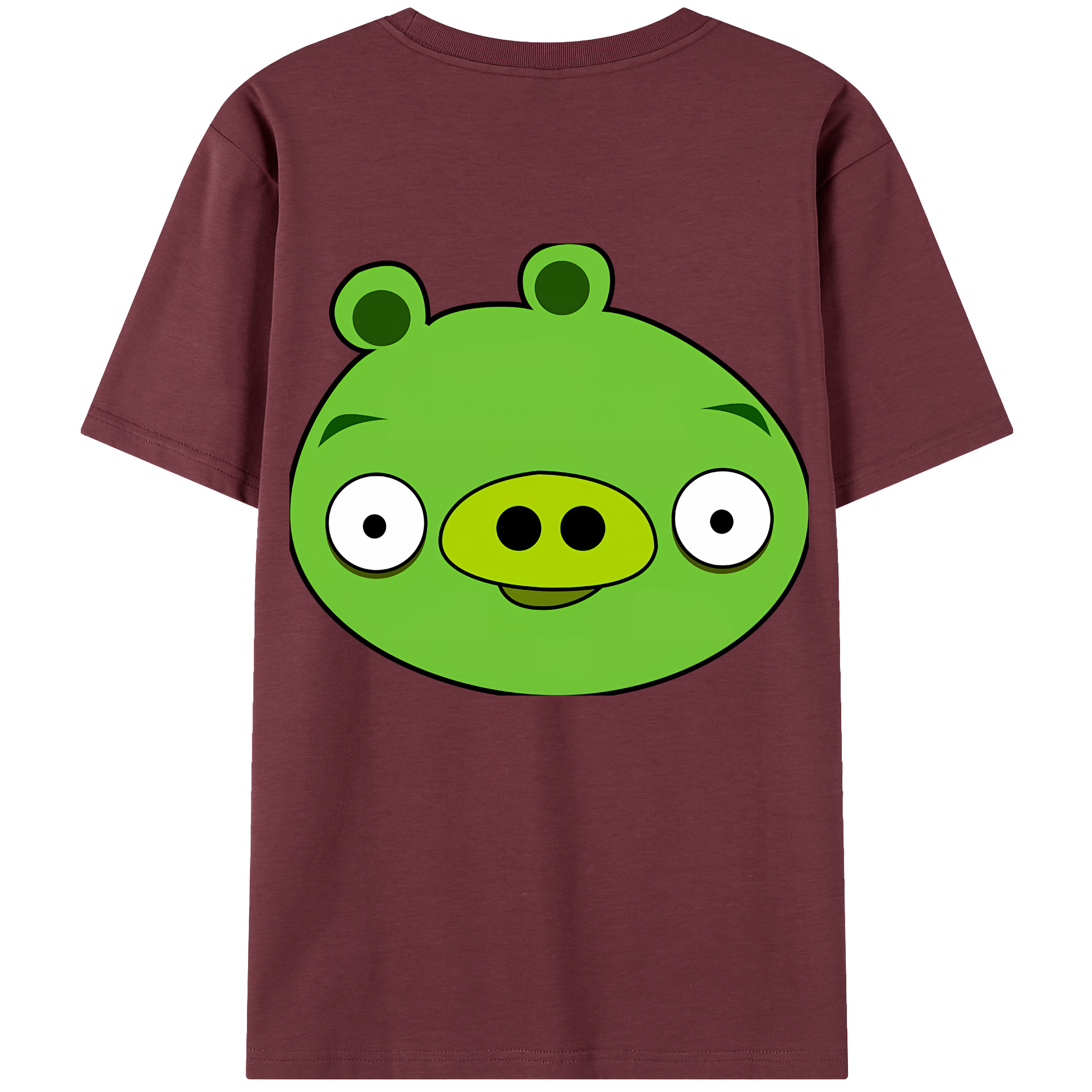 （画像用） Angry Birds アングリーバード 綿100％半袖Tシャツ（背面プリント）